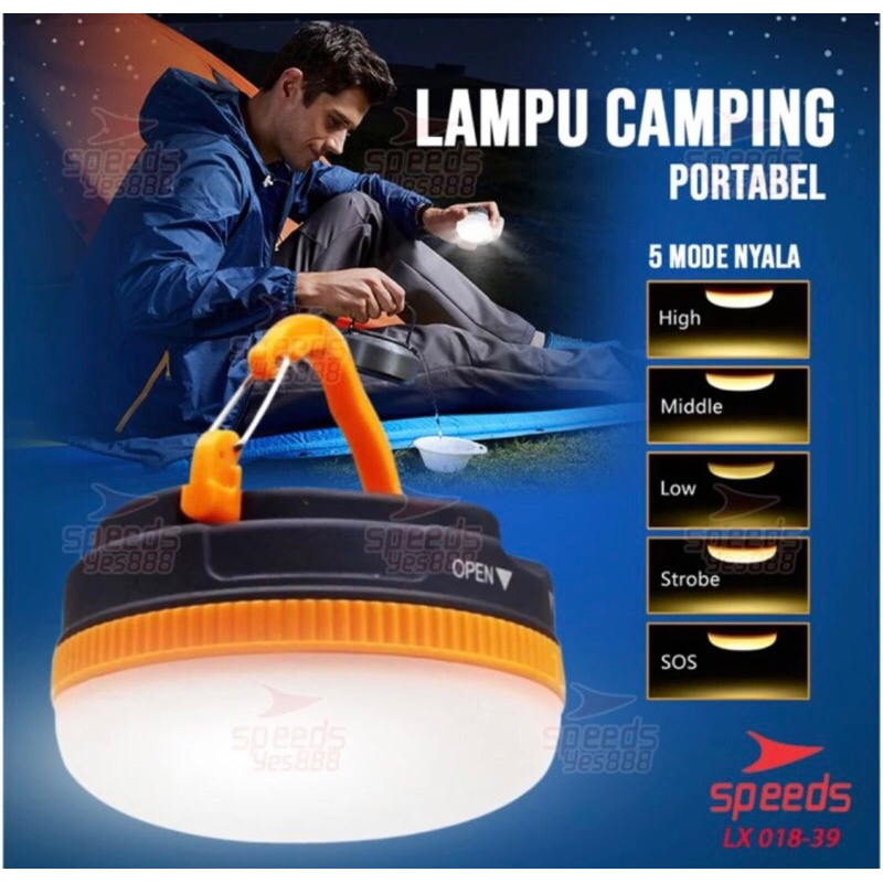 Lampu Tenda Bakpao