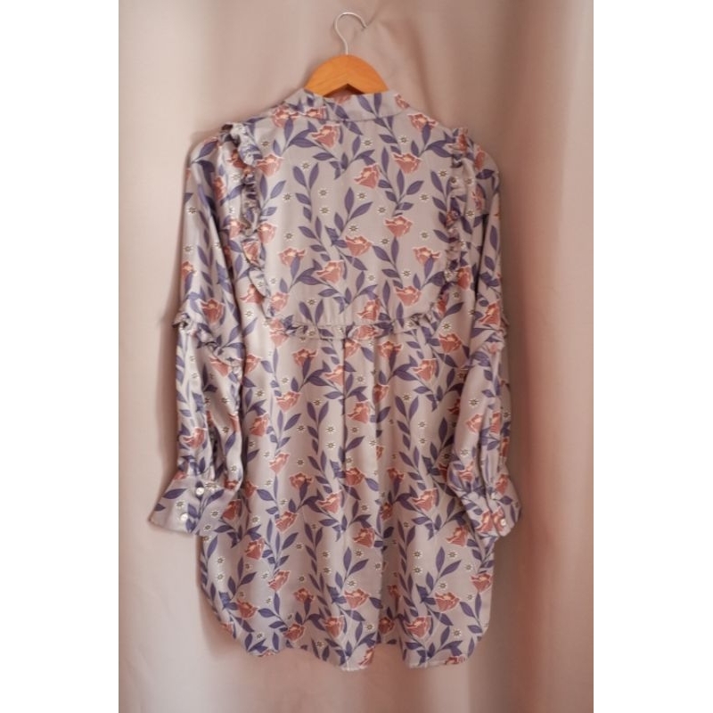 Preloved Aleza Balla Top Navy