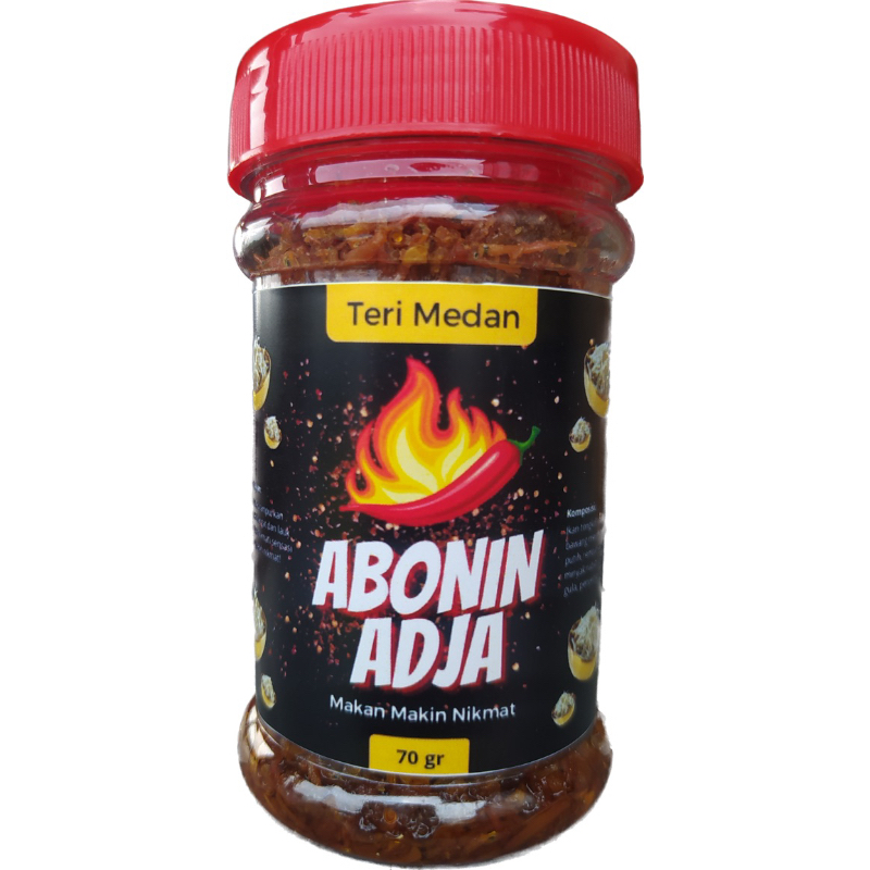 

Abonin Adja Teri Medan 70 gr | Abon Teri Murah