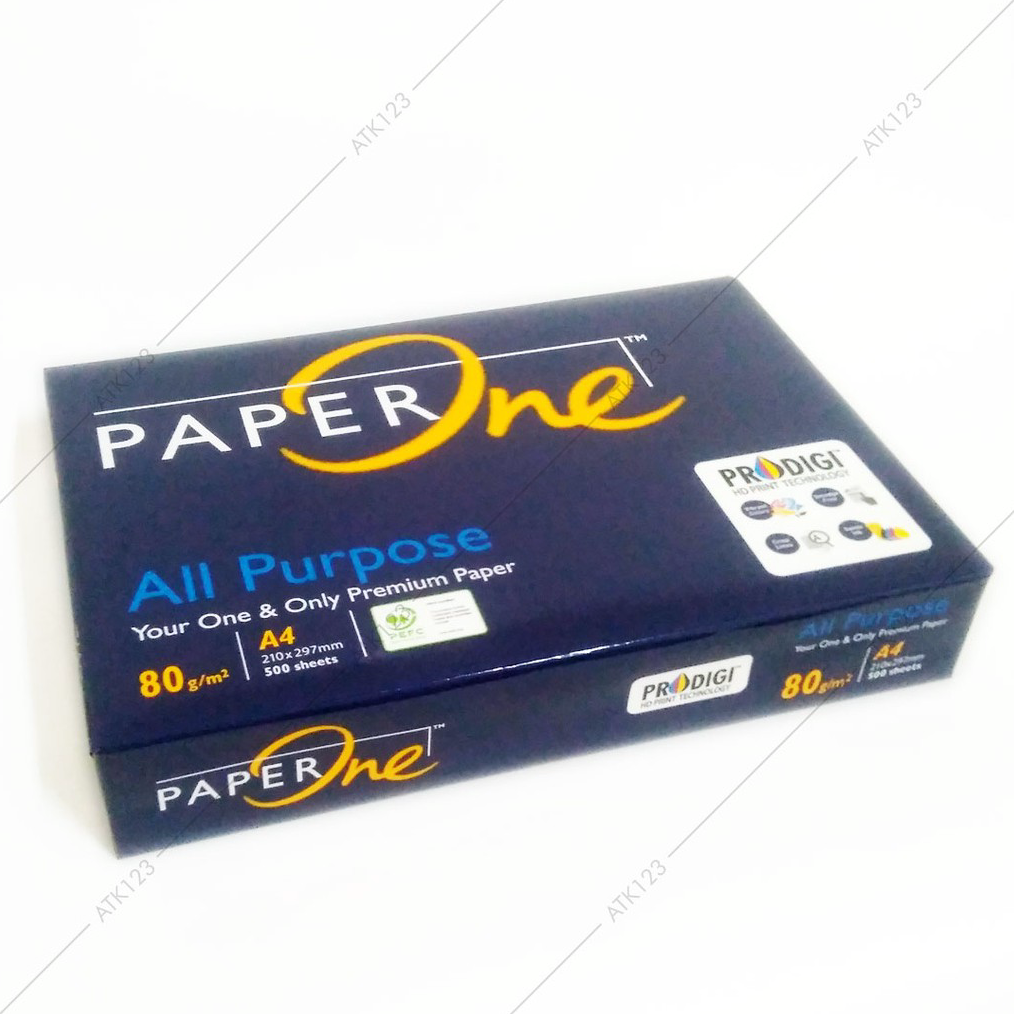 

HARGA GROSIR Kertas HVS A4 80 gsm - Paper One !!