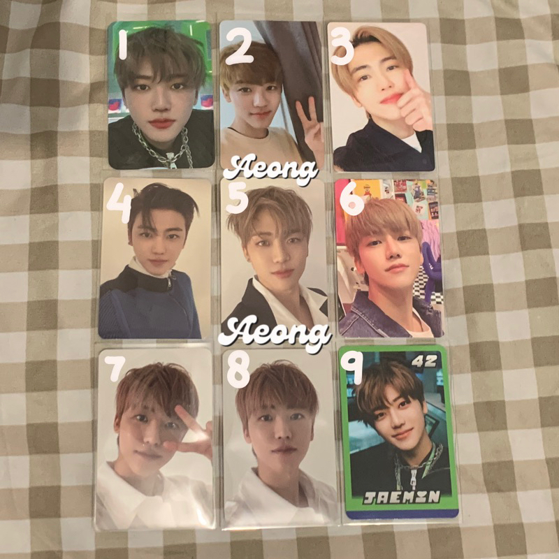 PC PHOTOCARD JAEMIN NCT DREAM EMPATHY UNIVERSE YIZHIYU GLITCH MODE ACRYLIC STANDEE PB