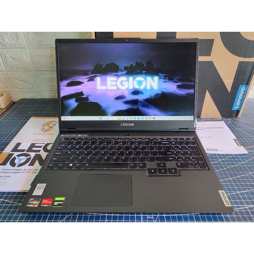 Lenovo Legion 5 15ARH05 Ryzen 5 4600H GTX 1650TI SSD+HDD ROG TUF 5i