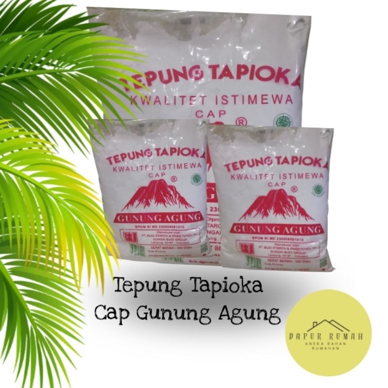 

Tepung Tapioka Cap Gunung Agung 500g