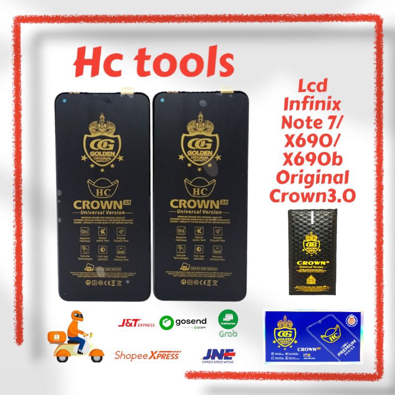 LCD TOUCHSCREEN INFINIX NOTE 7/X690/X690B ORIGINAL
