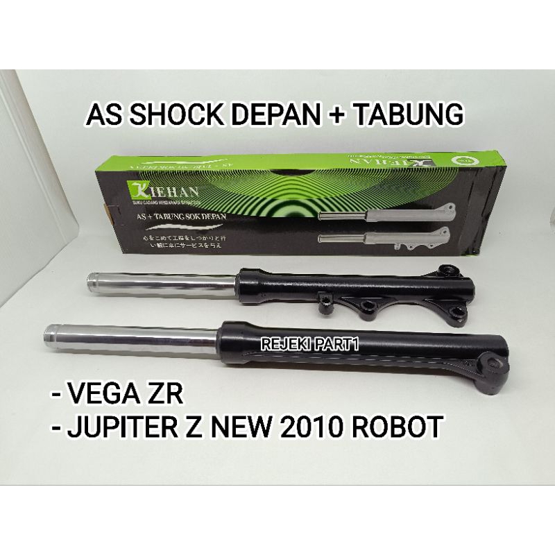 AS SHOCK SHOK DEPAN SET TABUNG VEGAZR / JUPITER Z NEW 2010 ROBOT / VEGA ZR