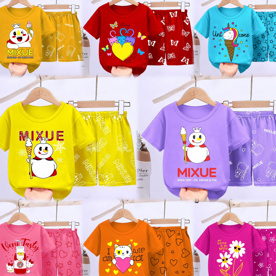 Seller VALMELO SETELAN ANAK CEWEK/BAJU BAYI PEREMPUAN/BAJU ANAK PEREMPUAN/SET BAJU ANAK CEWEK /SETEL
