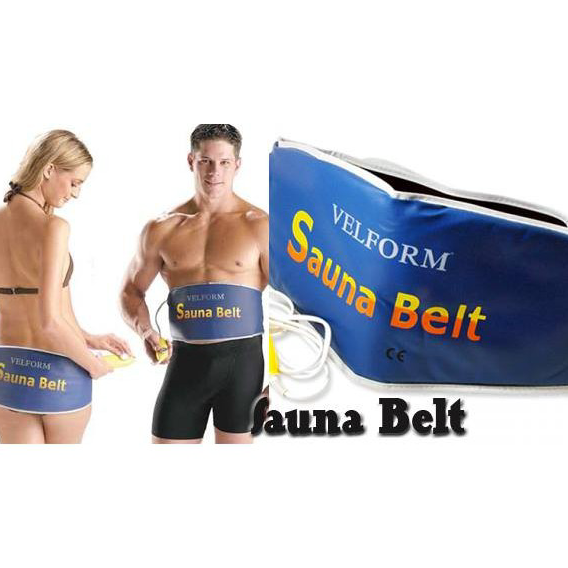 Ready SAUNA BELT Pelangsing PEMBAKAR LEMAK PERUT VELLFORM alat slimming Healthy Therapy massage ➲➛☆