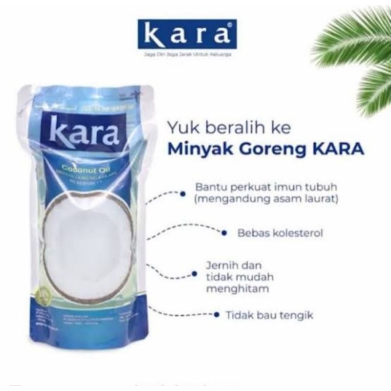 

KARA MINYAK GORENG KELAPA COCONUT OIL 1 LITER