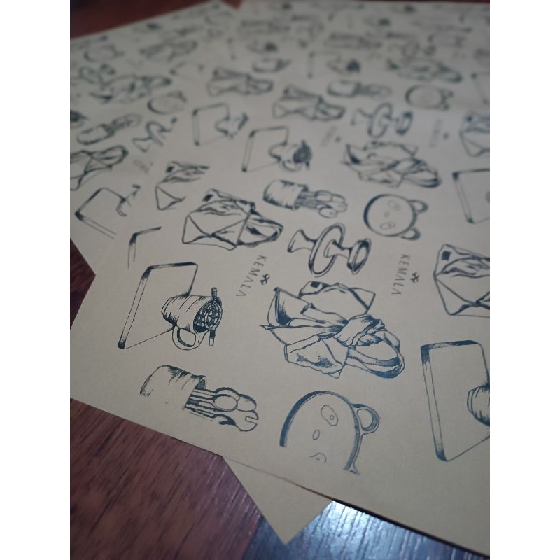 

kertas kado custom/ kertas kado samson/warp paper samson
