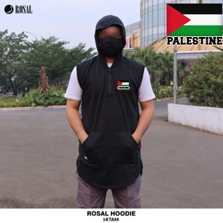 Rompi Rosal Hoodie Dewasa Gambar Palestina Size M, L, XL, XXL, XXXL, 3XL Jumbo Big size