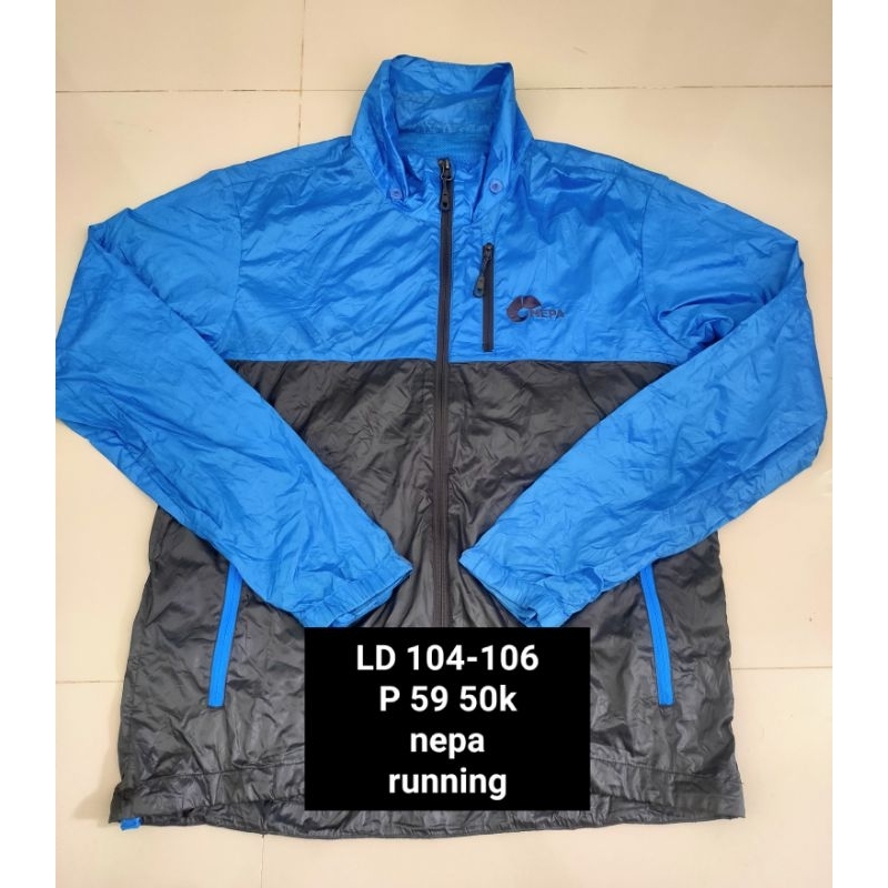 Running Jacket Nepa Blue Black