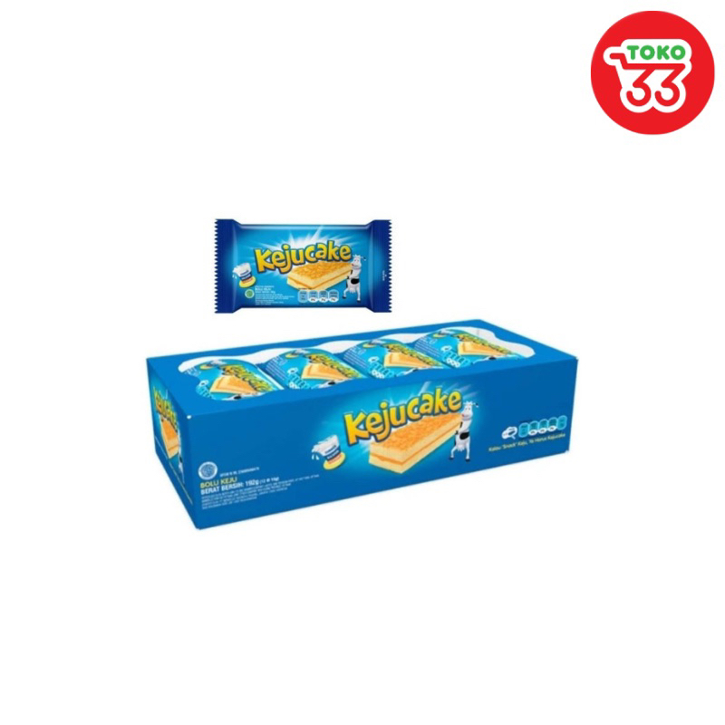 

Kraft Keju Cake isi 12pcs