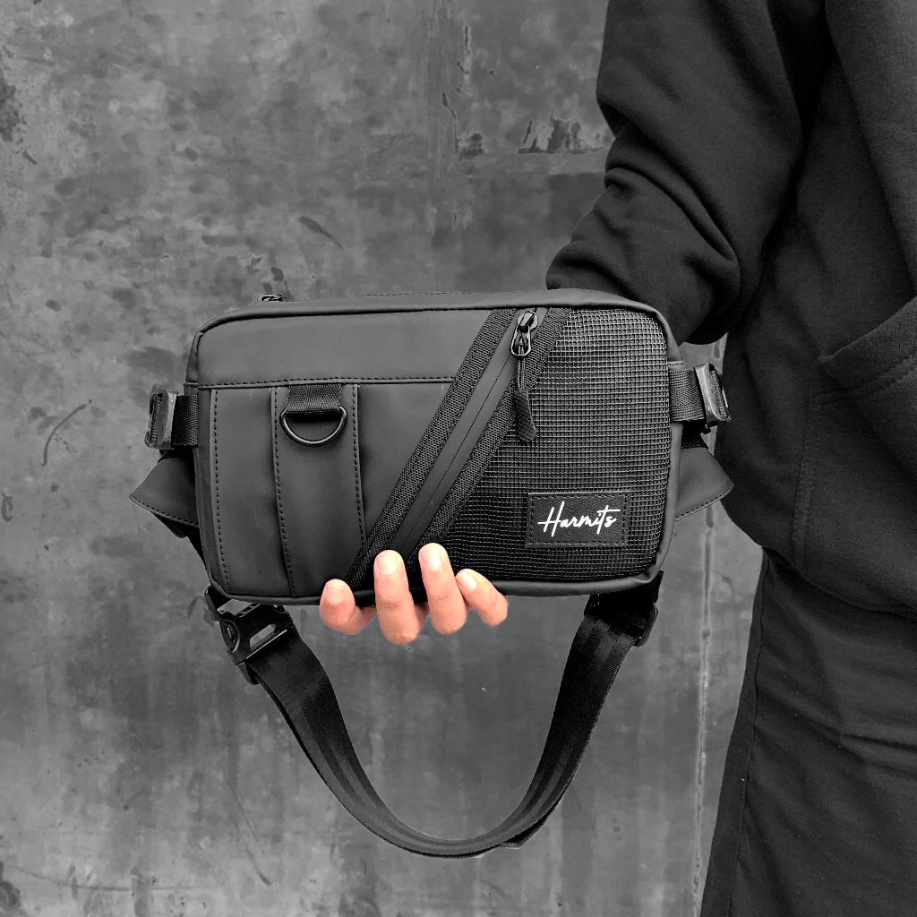 Harmits Project - TAROT Waistbag Slingbag Waterproof Tas Pinggang Selempang Ringan Anti Air Pria Wanita