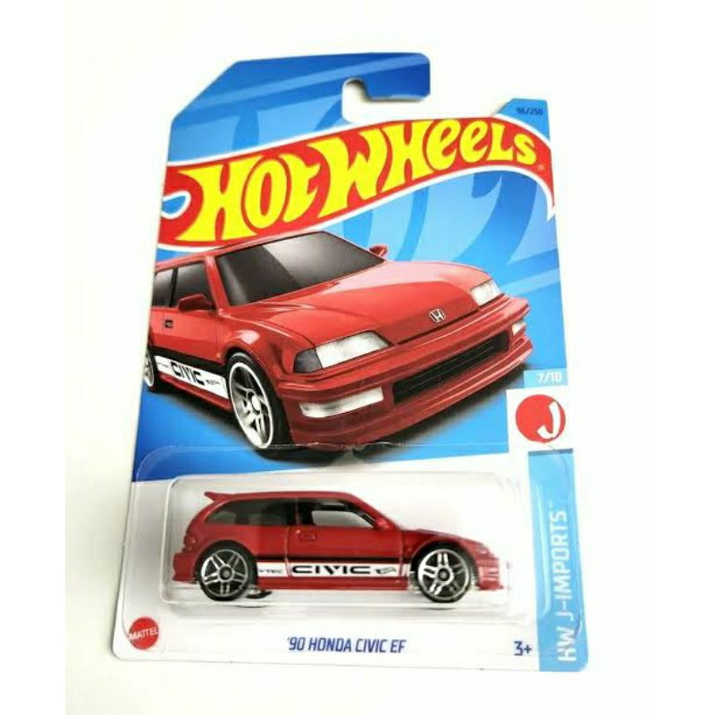 HotWheels Honda CIVIC EF 90 - CIVIC CUSTOM 73 - CIVIC CUSTOM