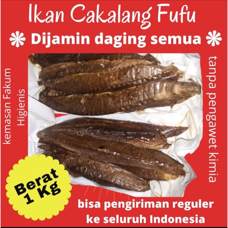 

Ikan Cakalang Fufu atau Cakalang Asap berat 1Kg dijamin daging semua