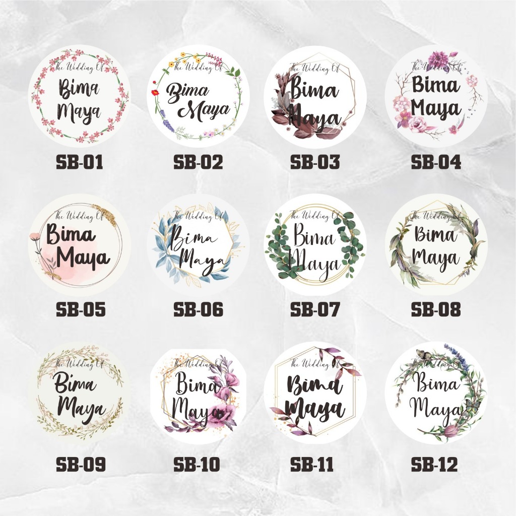 

Sticker Souvenir Wedding STICKER CHROMO STICKER SOUVENIR Express Tanpa PO Gratis KISSCUT