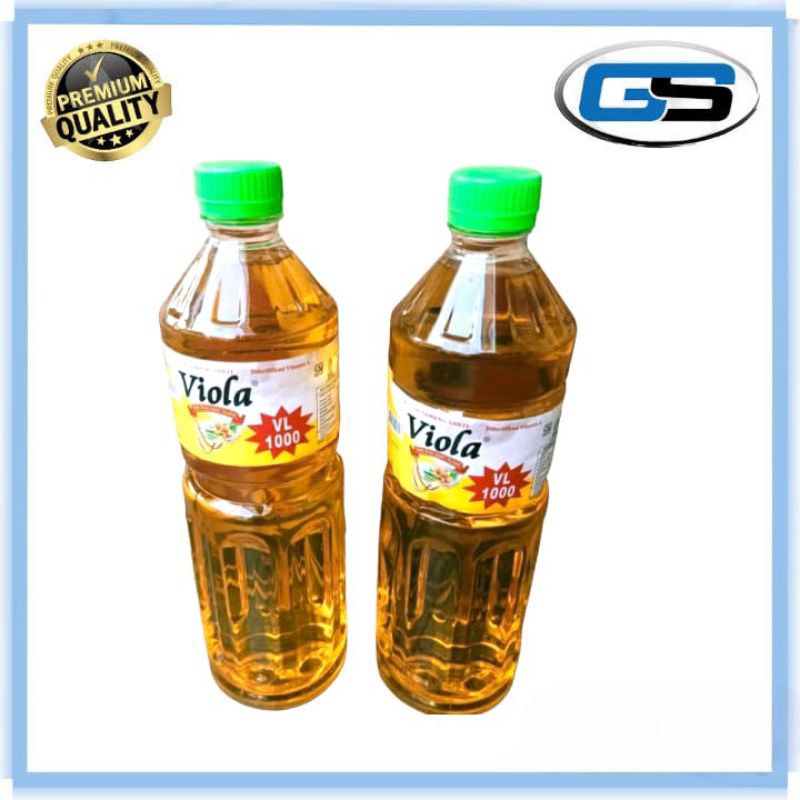 

Minyak goreng viola vl1000 900ml 1 karton isi 12 botol