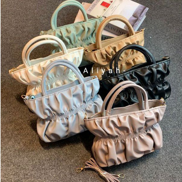 Tas Selempang wanita Tas tenteng puffy ALIYAH