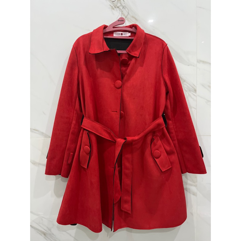 coat merah