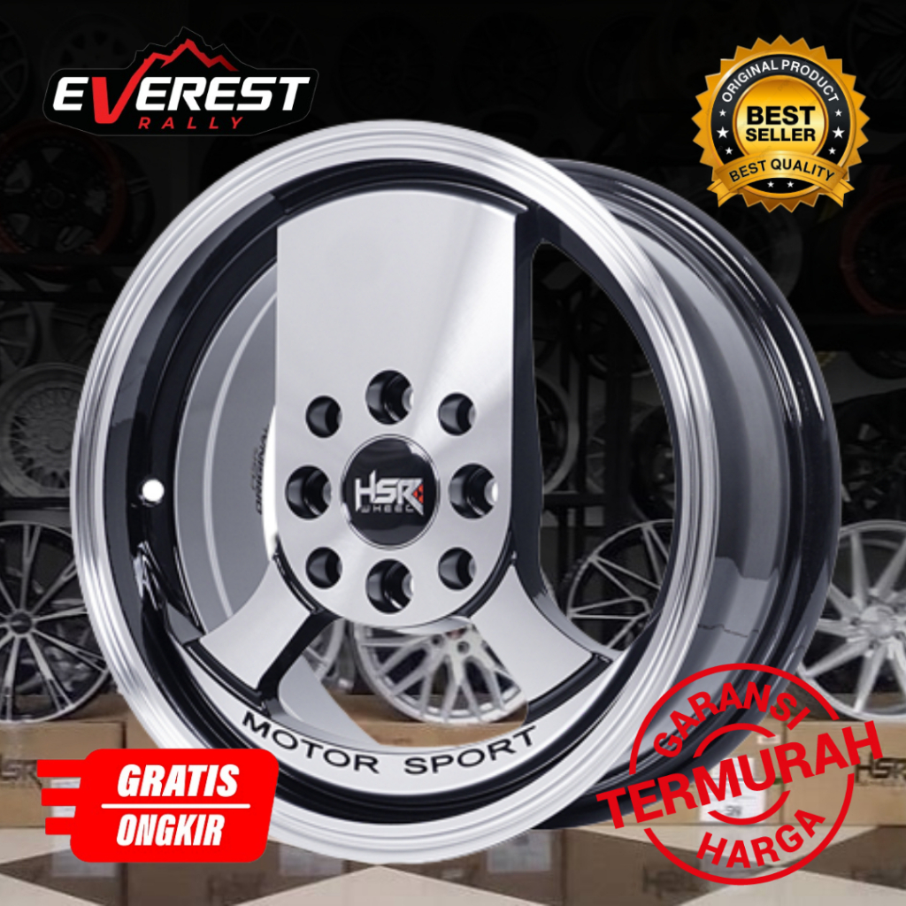 VELG RACING UNTUK MOBIL AIR EV RING 14 LEBAR 6