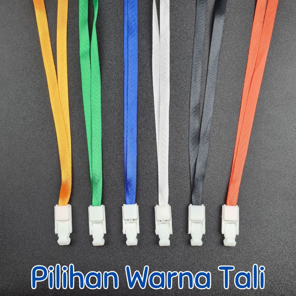 Name Tag Panitia + Tali / ID Card Mika Plastik / Name Tag / Mika Panitia / Paket Name tag Termurah