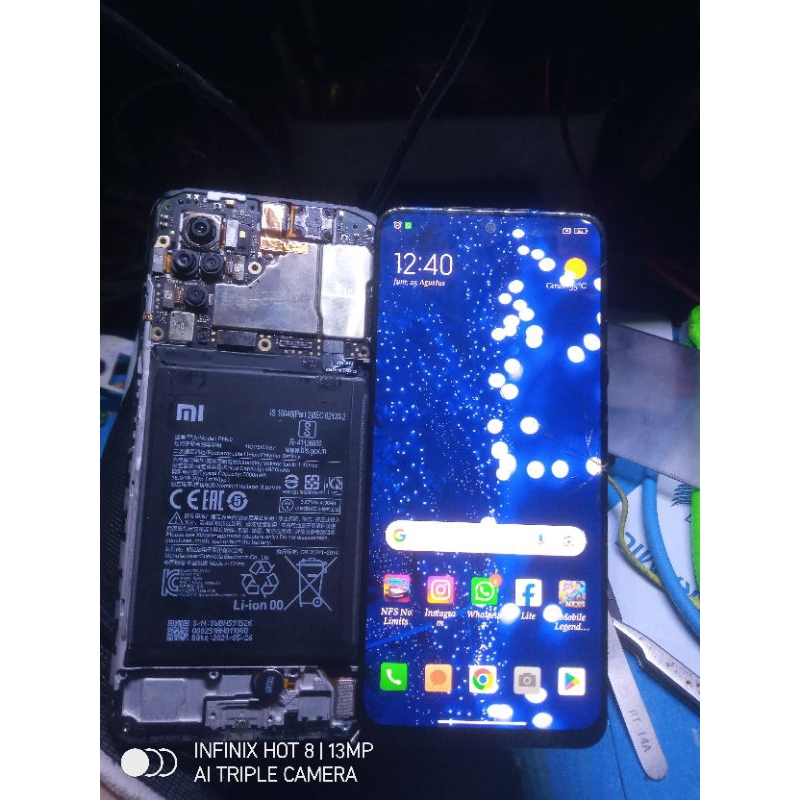 lcd redmi note 10s amoled