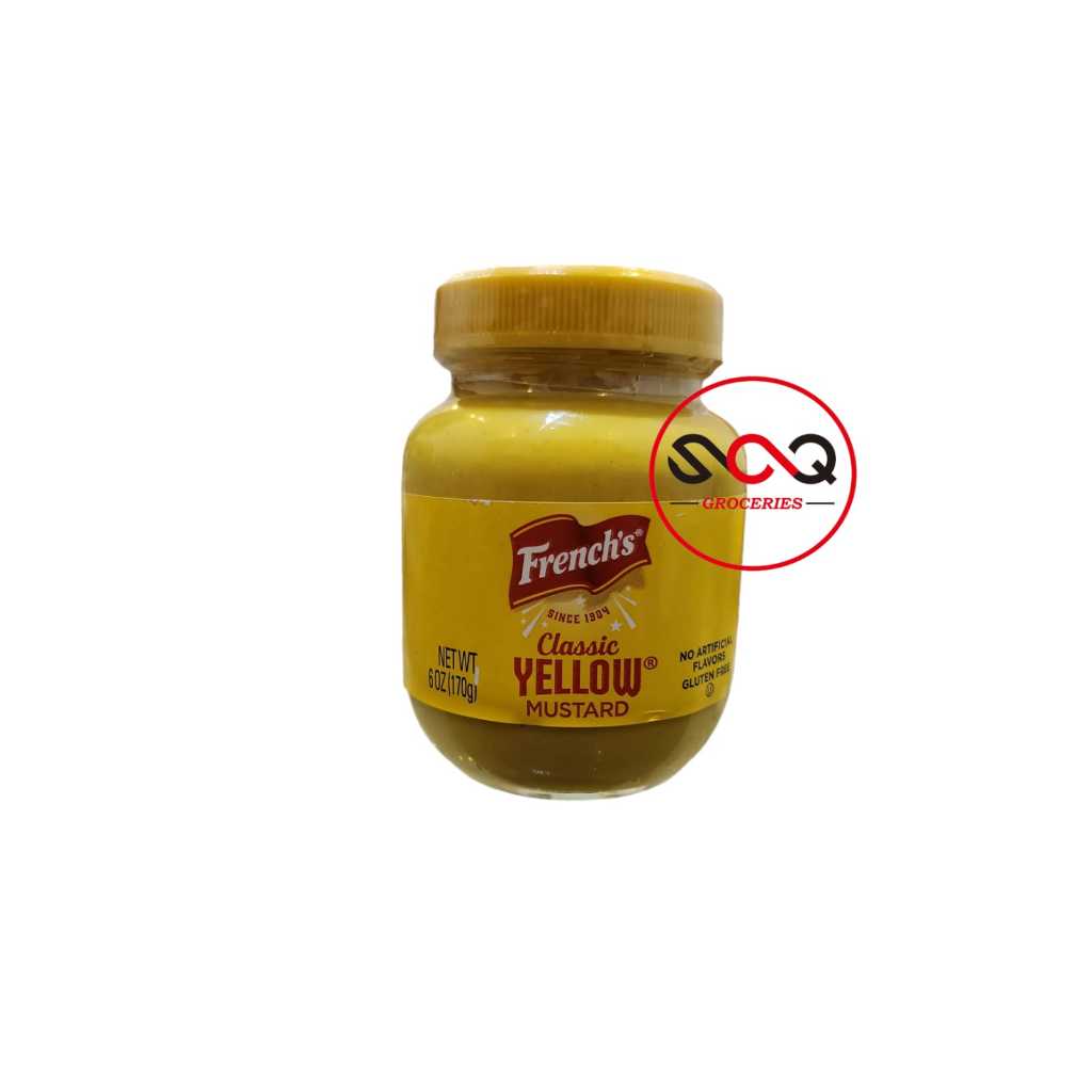 

Frenchs Classic Yellow Mustard Squeeze 6 Oz / 170 Gr