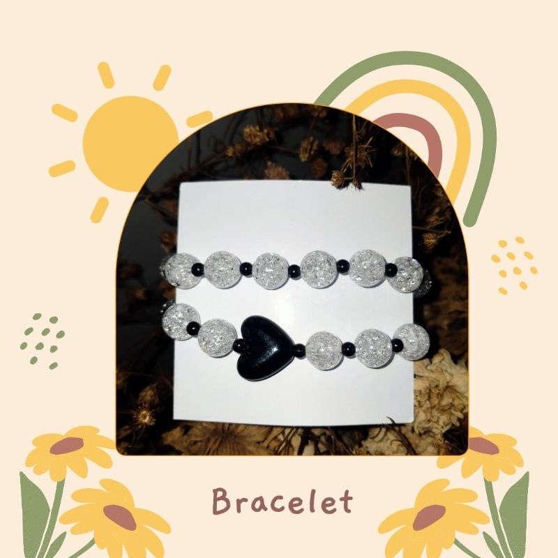 gelang kristal manik-manik