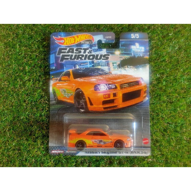 Hot Wheels Nissan Skyline GT-R (BNR34) Fast and Furious