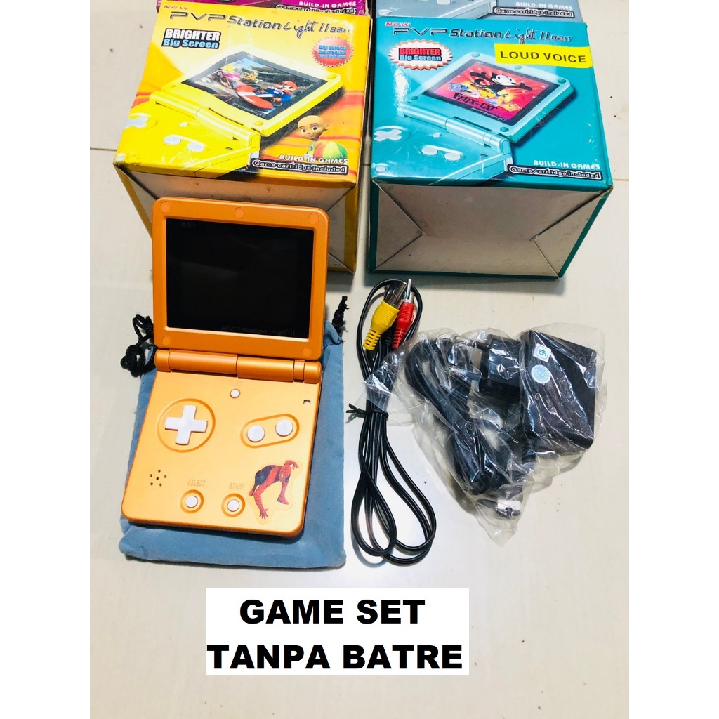 TERMURAH PVP GAMBOY CINA WISH GAME MODEL LIPAT  MODEL FLIP ANALOG GAME MAINAN ANAK SECOUND TANPA BAT