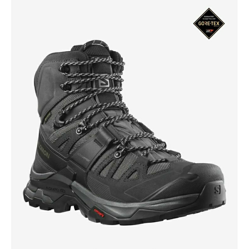 SEPATU GUNUNG HIKING TREKKING TRAVELLING MILITERY BOOTS SHOES WATERPROOF ORIGINAL SALOMON QUEST 4 GO