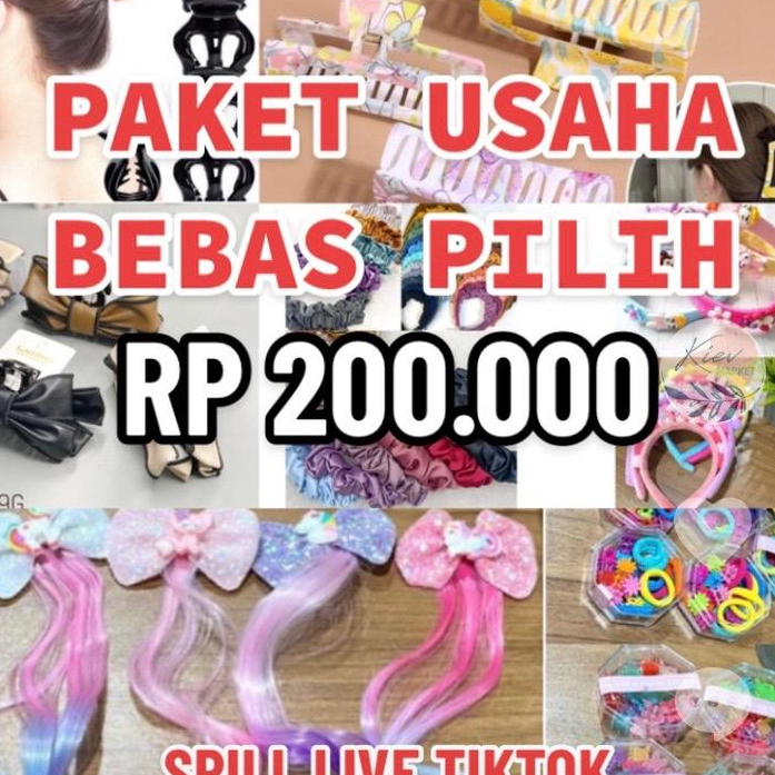 Lagi murah0r5Qf PAKET USAHA AKSESORIS HAIR WANITA