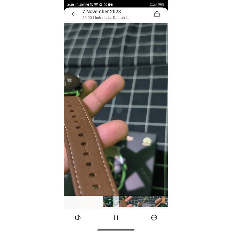 smartwatch huawei gt 3 second