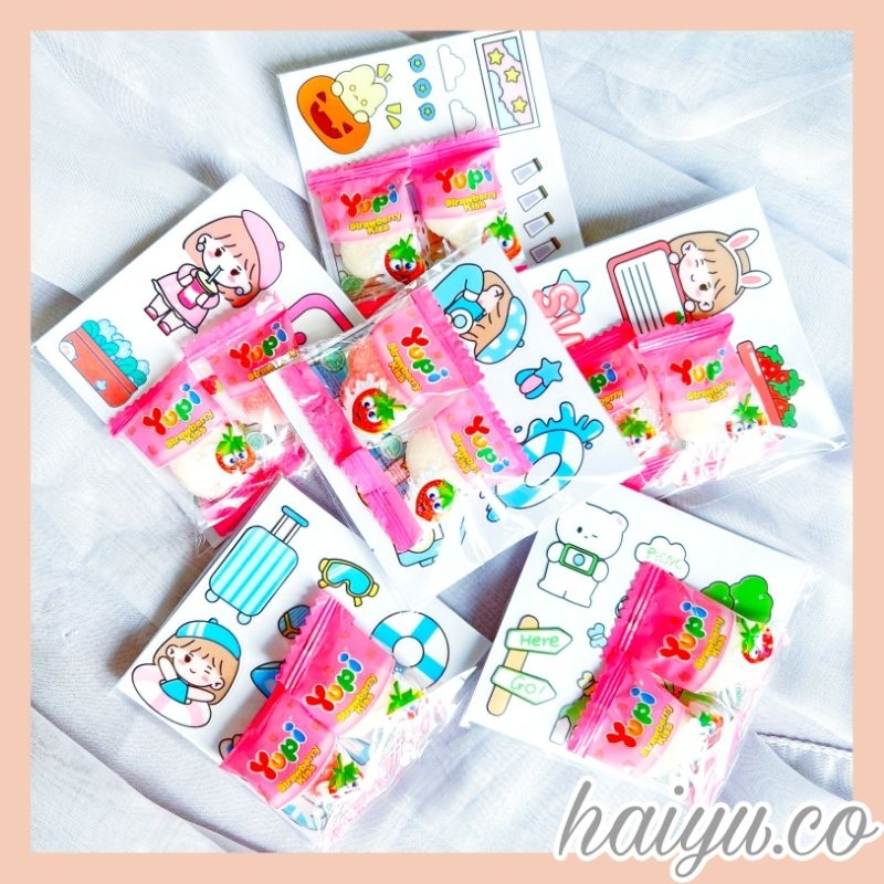 

[READY] Mini Gift Set Permen Murah Freebie Mini Hampers Souvenir Ulang Tahun Kado Lucu Termurah By Haiyu