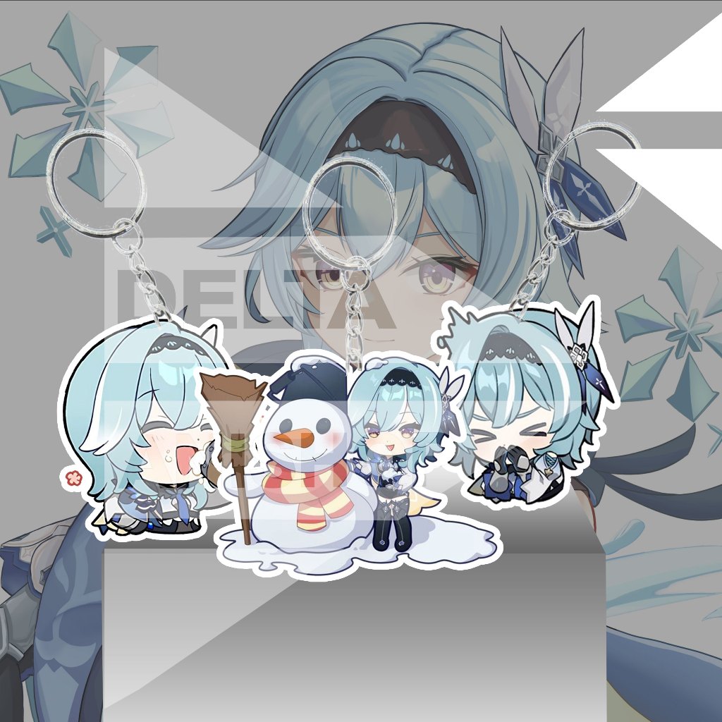 Gantungan Kunci / Keychain / Gantungan HP - Genshin Impact - Eula