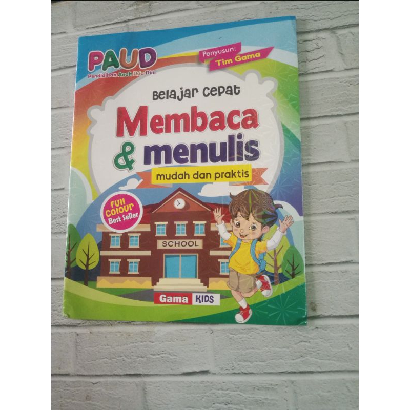 Buku Belajar membaca dan menulis