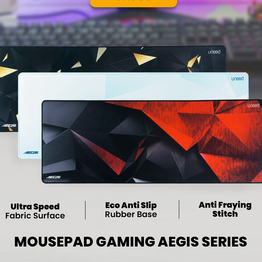 ➵➭✬ UNEED Mousepad Gaming Aegis Speed Edition