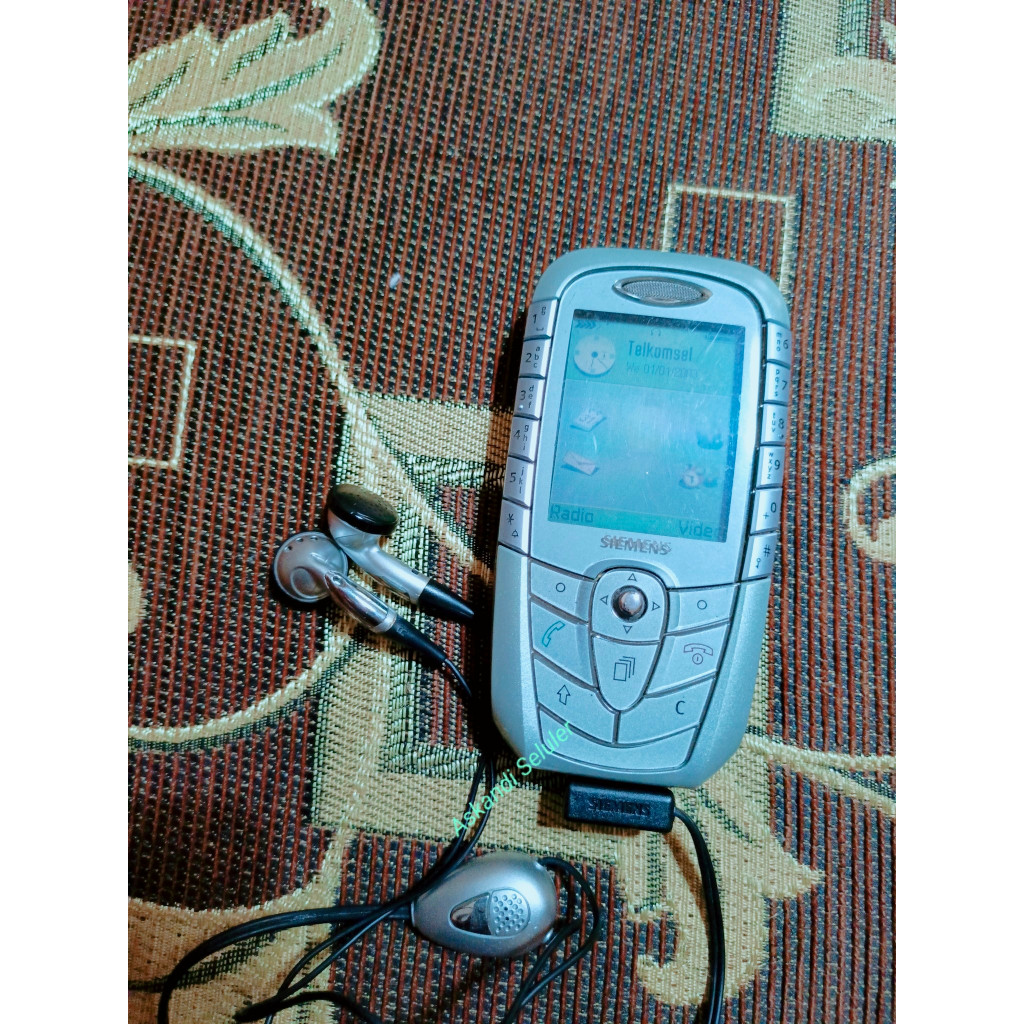 Handphone jadul Siemens SX 1 sangat langka cek deskripsi