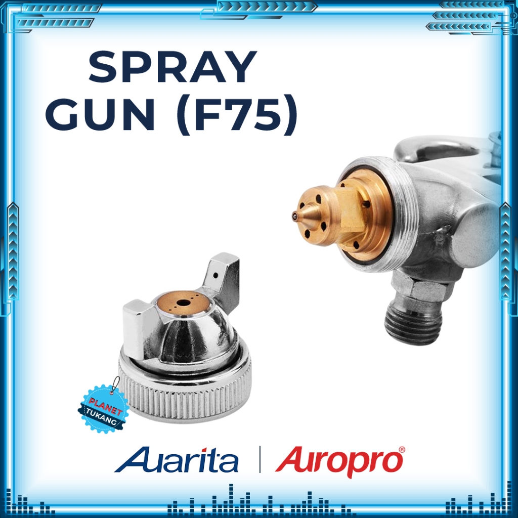 Spray Gun Auarita F75 G Tabung Atas F-75 Original 400Ml