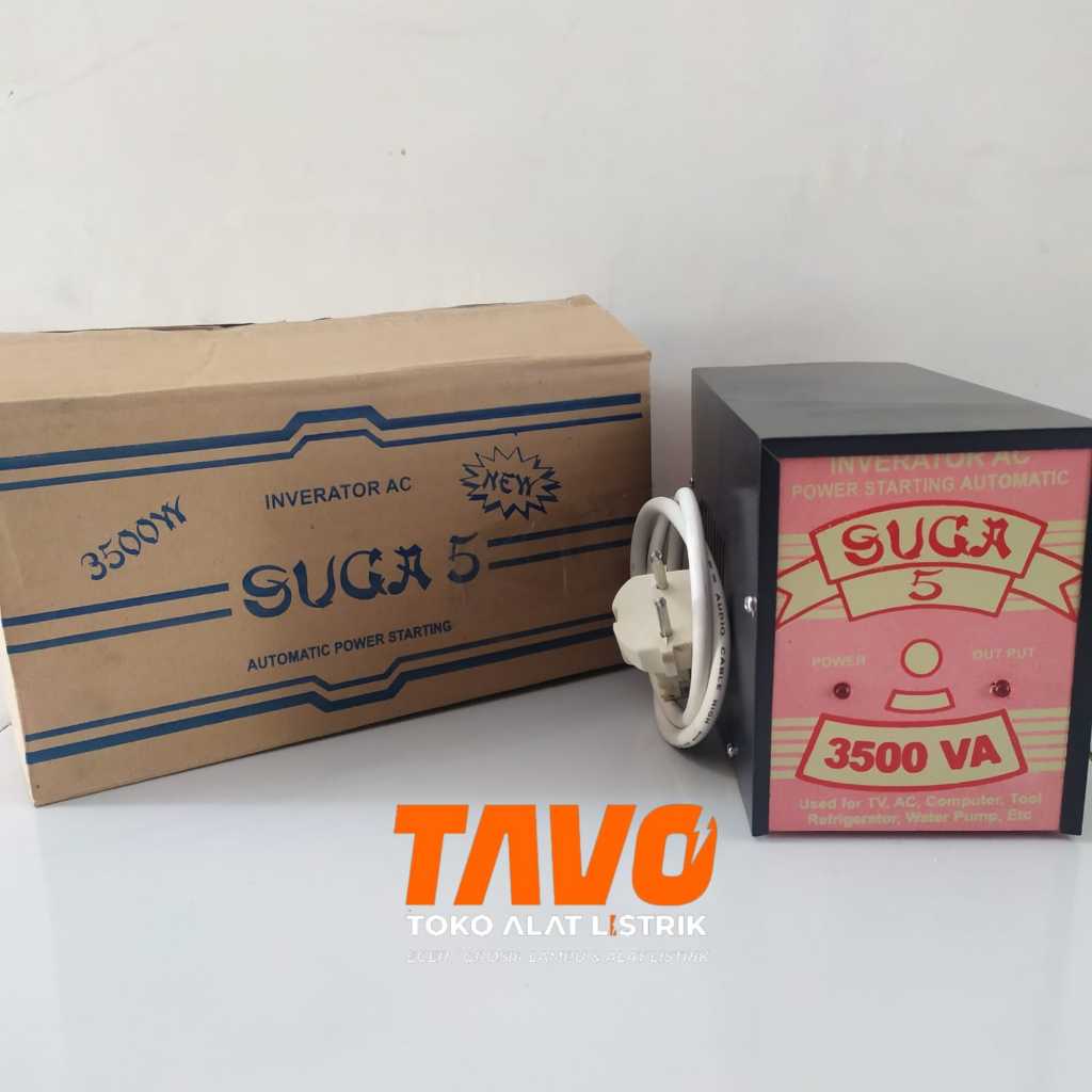 Auto Soft Start Anti Jeglek 3500W Penghemat Listrik SUGA