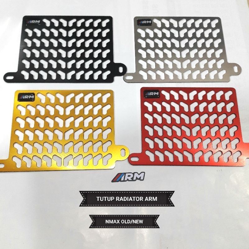 TUTUP RADIATOR COVER RADIATOR NMAX ARM FULL CNC