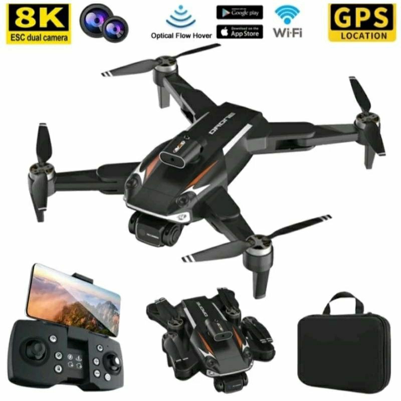 Drone gps murah jjrc x25 8k kamera anti tabrak