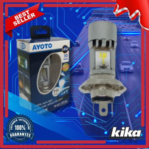 Lampu LED H4 / HS1 Mobil 30w Lampu Utama Lampu Depan LED Mobil Lampu LED Mobil Lampu LED Ayoto