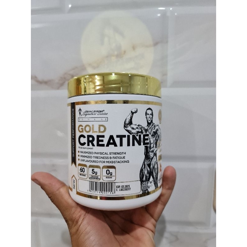 kevin levrone gold creatine monohydrate micronised pharma grade 300 gr