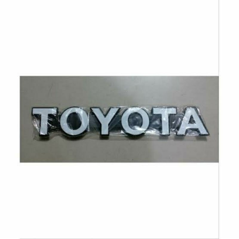 Emblem Logo Tulisan TOYOTA Kijang super 1990 1991 1992