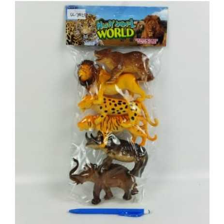 Mainan Anak Hewan Hewanan Happy Animal World