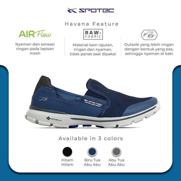 sepatu walking / Spotec Havana
