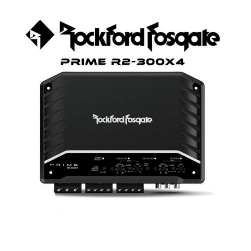 Power amplifier rockford fosgate R2 300x4 4channel - rockford r2300x4