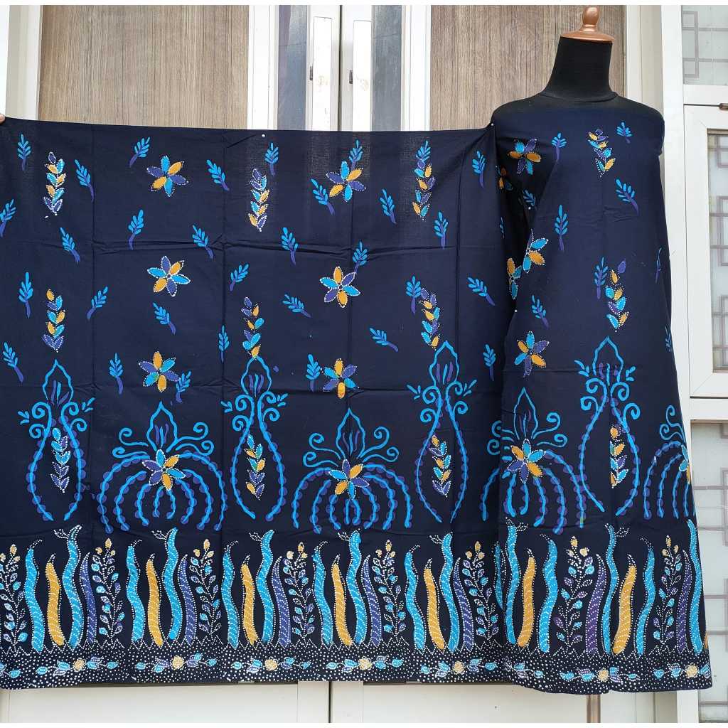 bisa COD Batik umiromlah 2410245 Bahan Kain Batik Cap Tulis Asli Canting Pengrajin Madura Pamekasan 