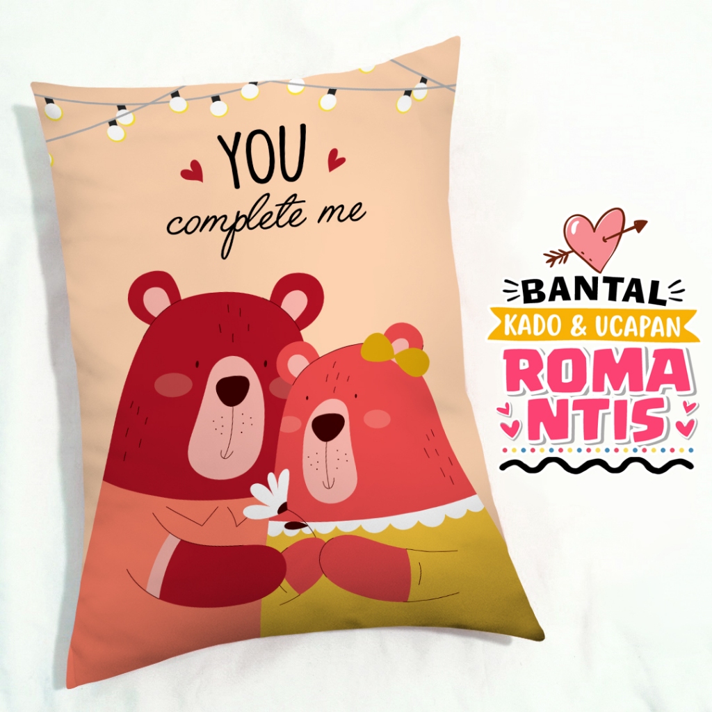 Kado Lucu Hadiah Romantis Untuk Pacar Cewek Cowok / Suami Istri Tema Complete Me